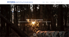 Desktop Screenshot of myerscommunications.net